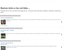 Tablet Screenshot of buenosairesalascorridas.blogspot.com