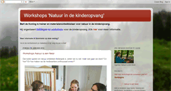 Desktop Screenshot of natuurindekinderopvang.blogspot.com