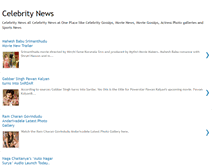 Tablet Screenshot of 4celebritynews.blogspot.com