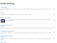 Tablet Screenshot of emiliekarlberg.blogspot.com