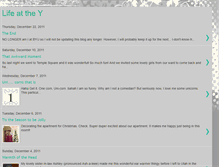 Tablet Screenshot of lifeatthey.blogspot.com