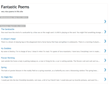 Tablet Screenshot of fantastic-poems.blogspot.com