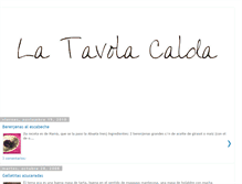 Tablet Screenshot of latavolacalda.blogspot.com