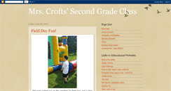 Desktop Screenshot of mrscroftssecondgradeclass.blogspot.com