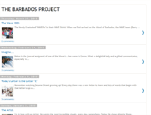 Tablet Screenshot of barbadosproject.blogspot.com