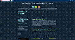 Desktop Screenshot of geocarlosmundo.blogspot.com