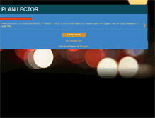 Tablet Screenshot of nuevaeraplanlector.blogspot.com