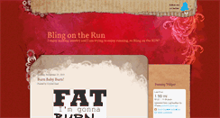 Desktop Screenshot of blingontherun.blogspot.com