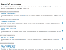 Tablet Screenshot of beautifulmessenger.blogspot.com
