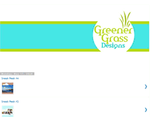 Tablet Screenshot of greenergrassdesigns.blogspot.com