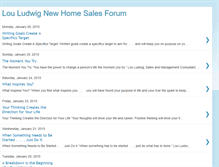 Tablet Screenshot of louludwignewhomesalesforum.blogspot.com