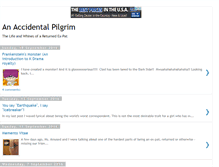 Tablet Screenshot of anaccidentalpilgrim.blogspot.com