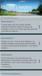 Mobile Screenshot of elclubliterario.blogspot.com