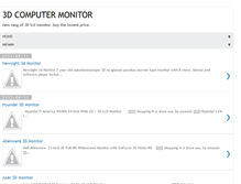 Tablet Screenshot of 3dcomputermonitor.blogspot.com