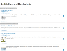 Tablet Screenshot of haustechnik.blogspot.com