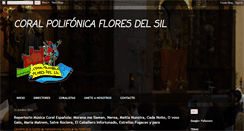 Desktop Screenshot of coralfloresdelsil.blogspot.com