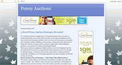 Desktop Screenshot of penyauction.blogspot.com