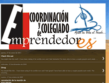 Tablet Screenshot of emprendedoresdga.blogspot.com