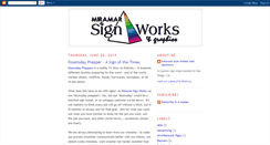 Desktop Screenshot of miramarsignworks.blogspot.com