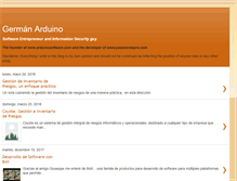 Tablet Screenshot of germanarduino.blogspot.com