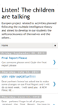 Mobile Screenshot of listenthechildrenaretalking.blogspot.com