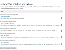 Tablet Screenshot of listenthechildrenaretalking.blogspot.com