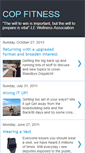 Mobile Screenshot of copfitness.blogspot.com