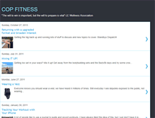 Tablet Screenshot of copfitness.blogspot.com