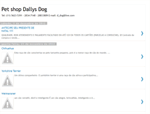 Tablet Screenshot of dallysdogfilhotes.blogspot.com