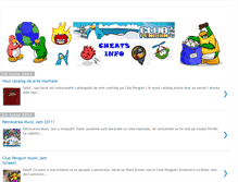 Tablet Screenshot of clubpenguincheats-info.blogspot.com