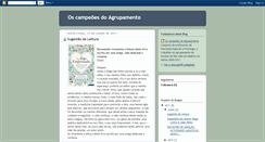 Desktop Screenshot of oscampeoesdoagrupamento.blogspot.com