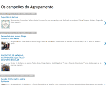 Tablet Screenshot of oscampeoesdoagrupamento.blogspot.com