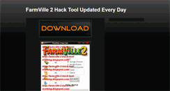 Desktop Screenshot of farmville-2-hack-tool-working.blogspot.com