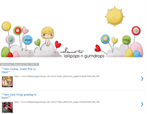 Tablet Screenshot of lollipopsngumdropsstore.blogspot.com