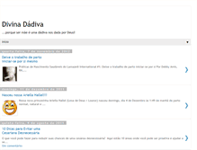 Tablet Screenshot of divinadadiva.blogspot.com