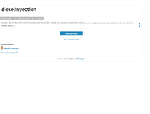 Tablet Screenshot of dieselinyection.blogspot.com