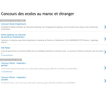 Tablet Screenshot of concour-ecole.blogspot.com