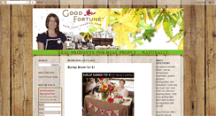 Desktop Screenshot of goodfortunesoap.blogspot.com