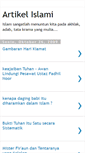Mobile Screenshot of islami-artikel.blogspot.com
