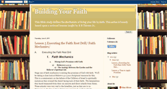 Desktop Screenshot of faithbuild.blogspot.com