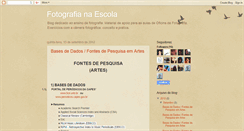 Desktop Screenshot of fotografianaescola.blogspot.com