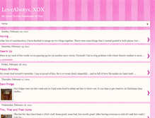 Tablet Screenshot of lovealwaysxox.blogspot.com