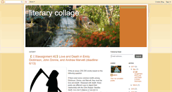 Desktop Screenshot of literarycollage.blogspot.com