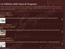 Tablet Screenshot of lafabbricadellapasta.blogspot.com