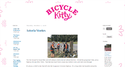 Desktop Screenshot of bicyclekitty.blogspot.com
