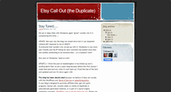 Desktop Screenshot of etsycallout.blogspot.com