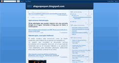 Desktop Screenshot of alaguapeques.blogspot.com