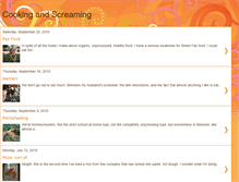 Tablet Screenshot of cookingandscreaming.blogspot.com