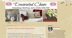 Desktop Screenshot of decoratedchaos.blogspot.com