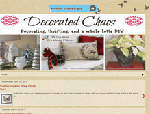 Tablet Screenshot of decoratedchaos.blogspot.com